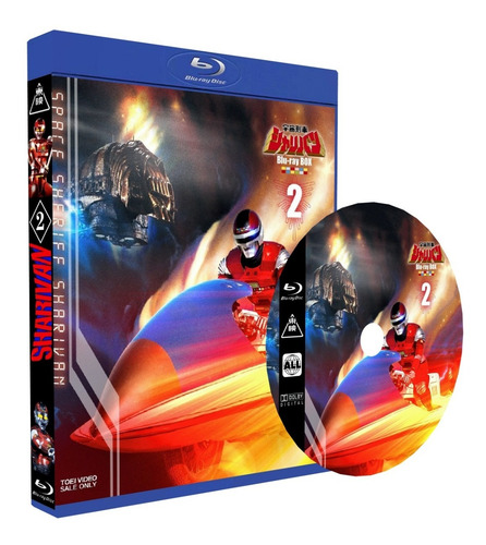 Blu-ray Trilogia Policiais Do Espaço: Gavan-sharivan-shaider