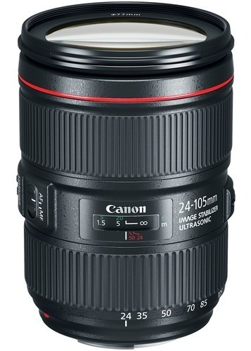 Lente Canon Objetiva Ef 24-105mm F/4l Is Ii Usm + Nf-e *