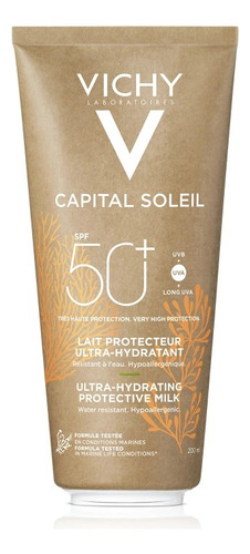 Protector solar  Vichy  Capital Soleil 50FPS  en crema 200mL