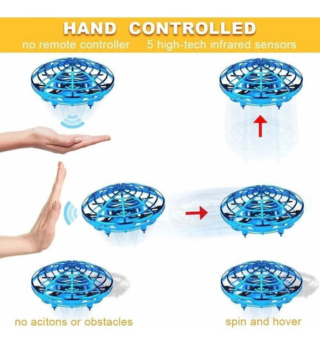 Mini Drone Ufo Hand Helicóptero Cuadricóptero