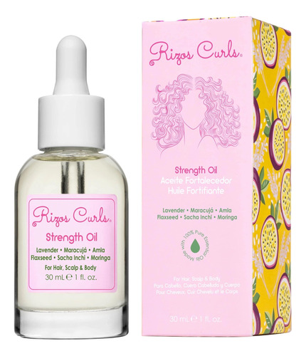 Rizos Curls Aceite Fuerte, Promueve Un Cabello Mas Fuerte, M