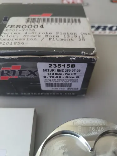 Kit Pistón Suzuki Rmz 250 (07-09) - Nuevo Vertex - 23515b