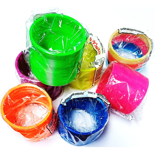 40 Mola Maluca + 40 Ioiô Brinquedo Para Lembrancinha )
