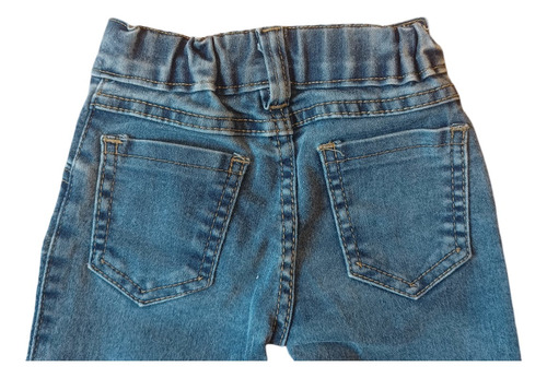Jeans Chupin Elastizado Bebes Bebas Unisex