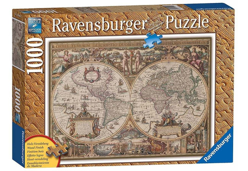 Mapa Mundo Antiguo Rompecabezas 1000pz Ravensburger