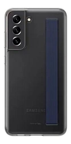 Cover Original Samsung S21 Fe Silicon Slim Strap Colores:
