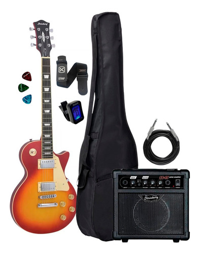 Guitarra Strinberg Lps230 Css Fosco Kit Capa Cubo+acessórios
