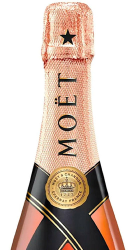 Champagne Moet Chandon Nectar Imperial Rose Luminous 750 Ml