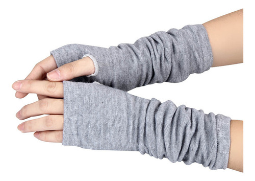 Sc Guantes Invierno Muñeca Brazo Calentador De Manos Tejido