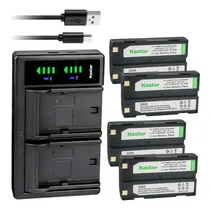Comprar Baterías Kastar Pack 04 Uni. + Cargador Doble Slim Factura !