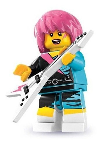 Minifigura Lego Series 7 Rocker Girl