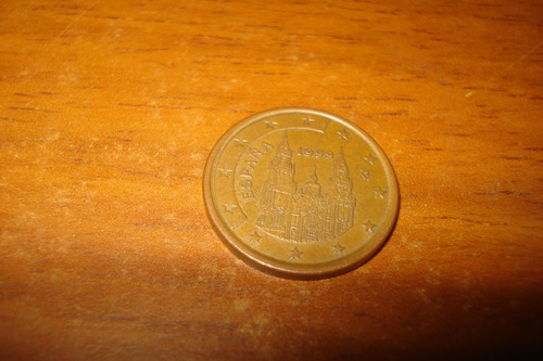 Moneda España 5 Eurocent 1999 (Usado)