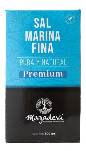 Sal Marina Fina Pura Y Natural Mayadevi