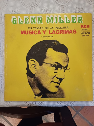 Glenn Miller Temas De La Pelicula Musica Y Lagrimas Vinilo