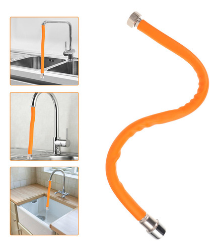 A Um Conector Extensor De Mangueira De Torneira Flexível