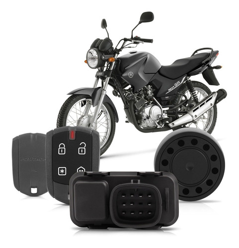 Alarme Moto Ybr Factor 125 2010 Em Diante