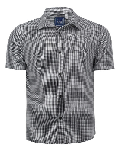 Camisa Para Hombre De Manga Corta Moda Casual Slim Fit