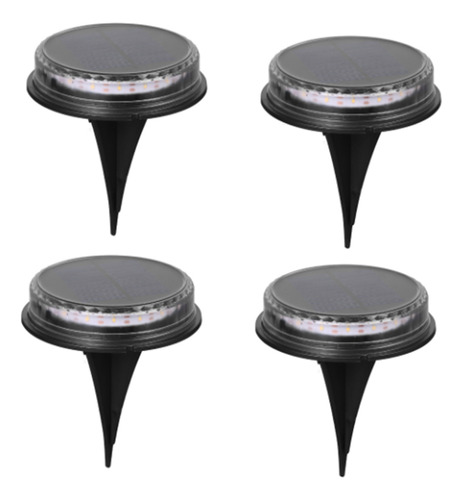 Luz Led Solar Superbrillante Para Camino, 4 Unidades, Para E