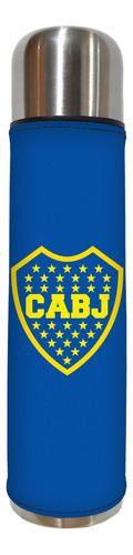 Set Matero Termo 1l Boca Juniors 2 Excelente Calidad