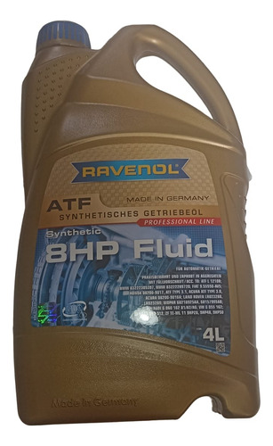 Aceite Atf Ravenol 8hp Fluid De 4 Lt