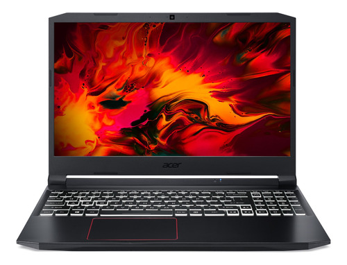 Laptop gamer  Acer Nitro 5 AN515-55 negra obsidiana 15.6", Intel Core i5 10300H  8GB de RAM 1TB HDD, NVIDIA GeForce GTX 1650 144 Hz 1920x1080px Windows 10 Home