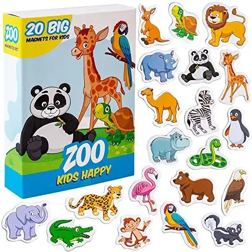 11 Imanes De Nevera Con Forma De Animales, Imanes Vívidos Pa | Cuotas Sin Interés