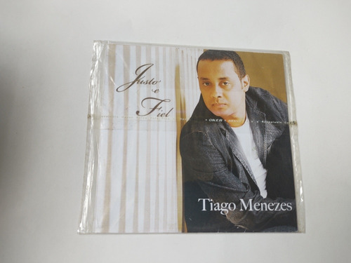 Cd Tiago Menezes Justo E Fiel Slim Otimo Estado