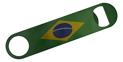 Abrebotellas De Bandera De Brasil - Regalo Resistente