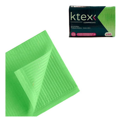 Compresas Descartables Odontologia Dentales K-tex Pro2 500u