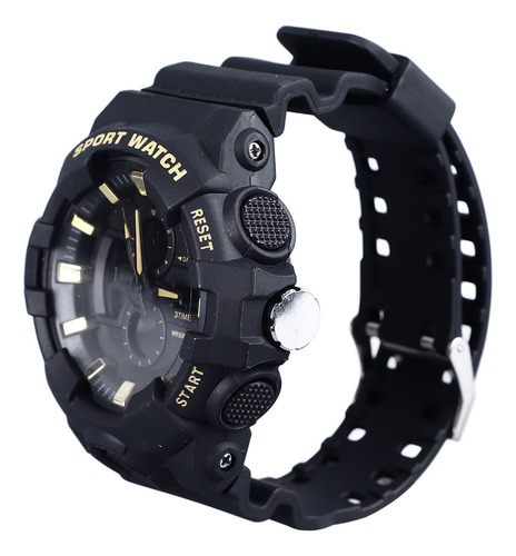 Reloj Cronógrafo Para Hombre Analógico Deportivo Digital Led