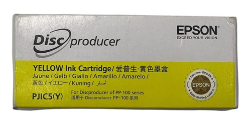 Cartucho Epson Pp100 Amarillo(yellow) Pjic5y Original