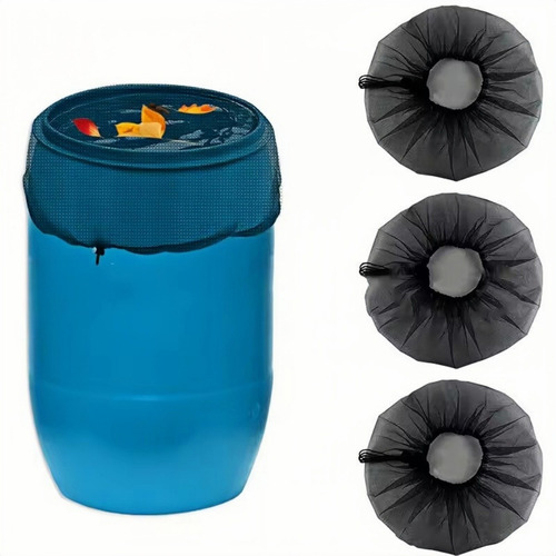 Cubierta De Red Para Barril De Recolección De Agua De Lluvia