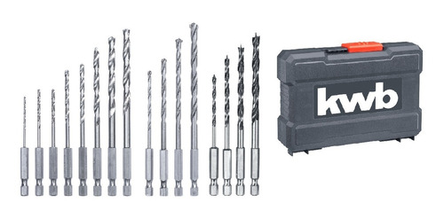 Brocas Set 16 Piezas Kwb