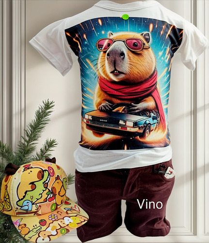 Playera De Niño De Moda Tematica Manga Corta
