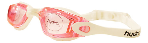 Antiparra Lente Natacion Hydro Odissey Uv Adultos Tyttennis Color Blanco C/rosa