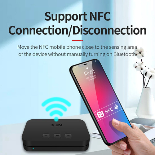 Rca Estéreo Nfc Receptor Bluetooth Altavoz Adaptador 