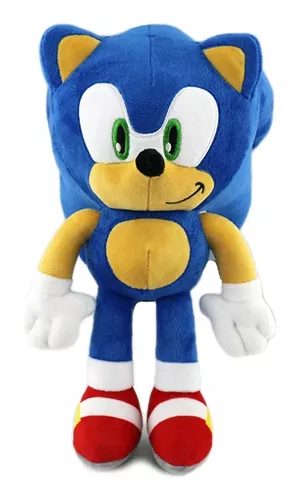 Pelucia Shadow Boneco Sonic Tails Eggman Knuckles