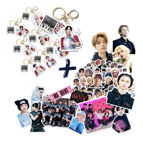 Stray Kids Llavero Felix-stickers /60 Calcomanías De Kpop -