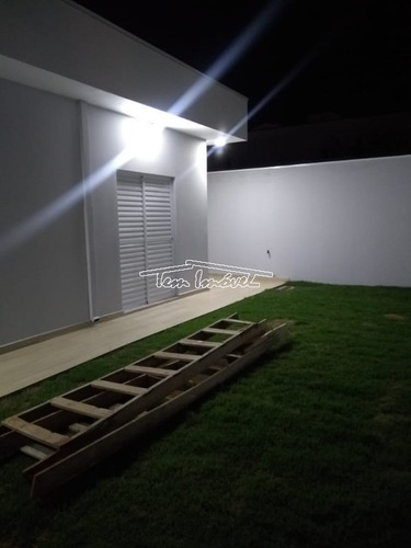 Casa Nova No Residencial Vitória Em Boituva. Estilo Moderno, Quintal Gramado! - Ca01229 - 69234753
