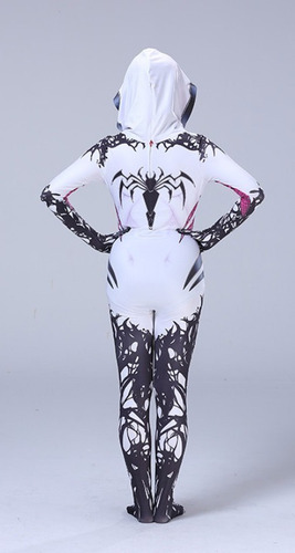 Fantasia Mulher Aranha Stacy Gwen Venom Simbionte Halloween