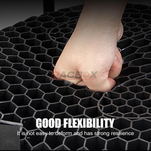 Cojin Gel Asiento Moto Panel Abeja Universal Respirable Pem