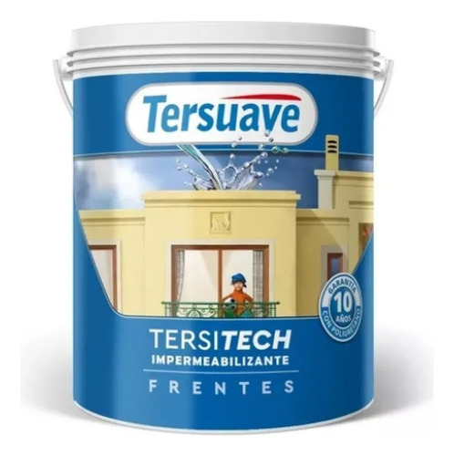 Impermeabilizante Frentes Multiuso Semimate Bco Tersuave 4lt