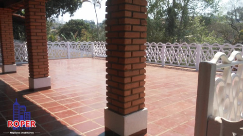 Excelente Chácara De 2.040 Metros Com Piscina À Venda Na Estancia Brasil Em Atibaia!! - Ch00846 - 34651767
