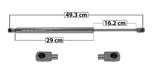 (1) Amortiguador 5a Puerta Izq O Der Nissan Pathfinder 09/12