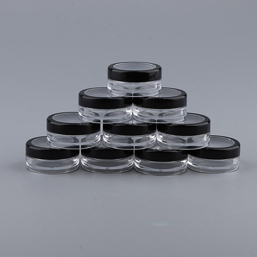. 10x Caja Forma Forma Polvo For Maquillaje, Tamaño