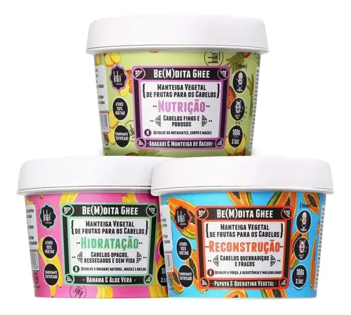 Be(m)dita Ghee Kit Cronolola (3 Produtos) - Lola From Rio
