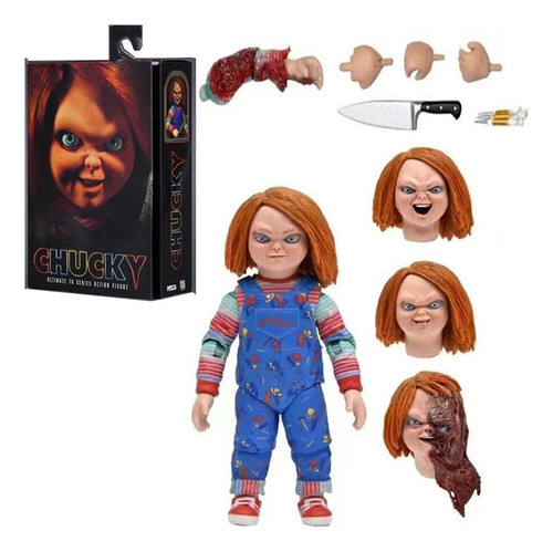 Lançamento Action Figure Chucky Ultimate Tv Series Neca Toys