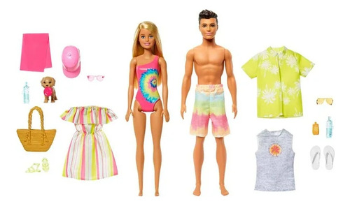 Set De Juego Barbie Paseo Con Amigas