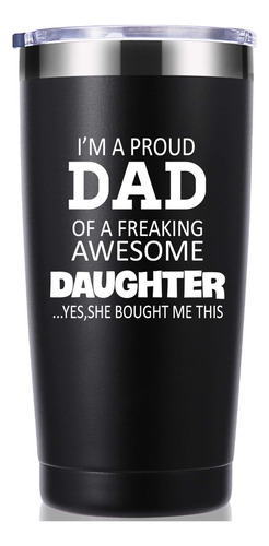 Taza Viaje Texto Ingl  I'm Proud Dad Of Freaking Awesome Dia