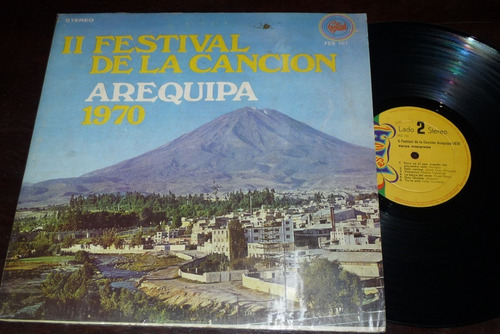 Jch- 2do Festival De La Cancion Arequipa 1970 Lp